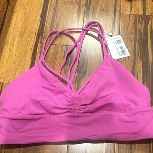 Lululemon Strappy V-neck yoga Bra